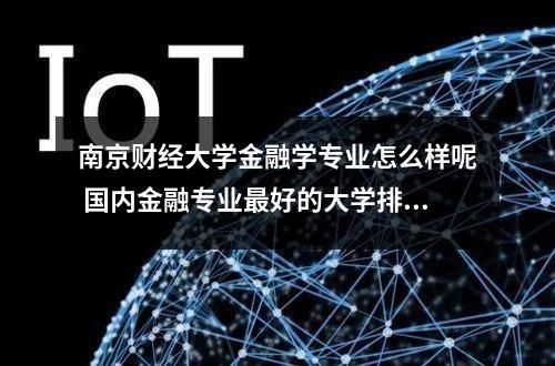 南京财经大学金融学专业怎么样呢 国内金融专业最好的大学排名