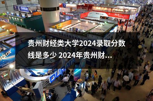 贵州财经类大学2024录取分数线是多少 2024年贵州财经职业学院招生计划专业及各省录取分数线位次