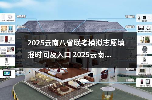 2025云南八省联考模拟志愿填报时间及入口 2025云南八省联考成绩什么时候公布