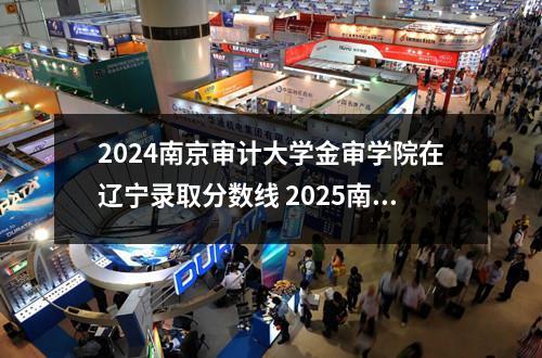 2024南京审计大学金审学院在辽宁录取分数线 2025南京审计大学金审学院录取分数线是多少