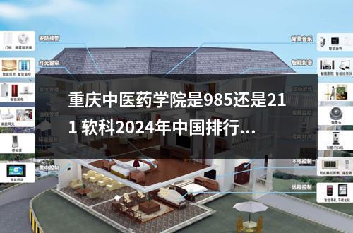 重庆中医药学院是985还是211 软科2024年中国排行榜最新
