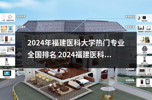 2024年福建医科大学热门专业全国排名 2024福建医科大学学费多少钱一年