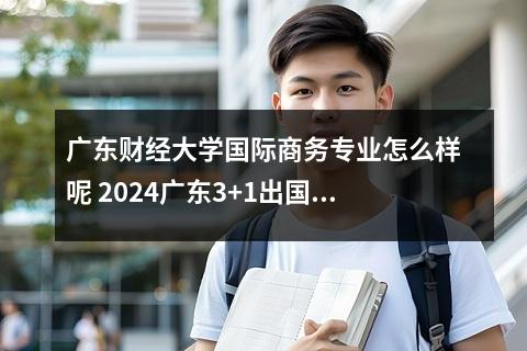 广东财经大学国际商务专业怎么样呢 2024广东3+1出国留学有哪些学校好