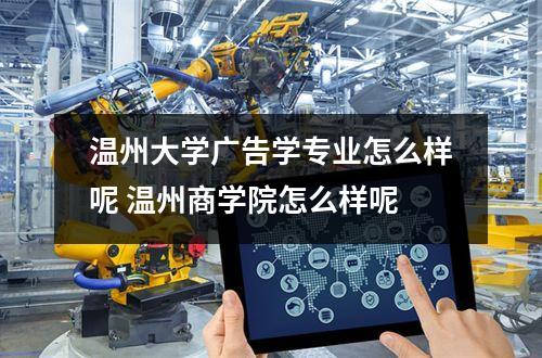 温州大学广告学专业怎么样呢 温州商学院怎么样呢